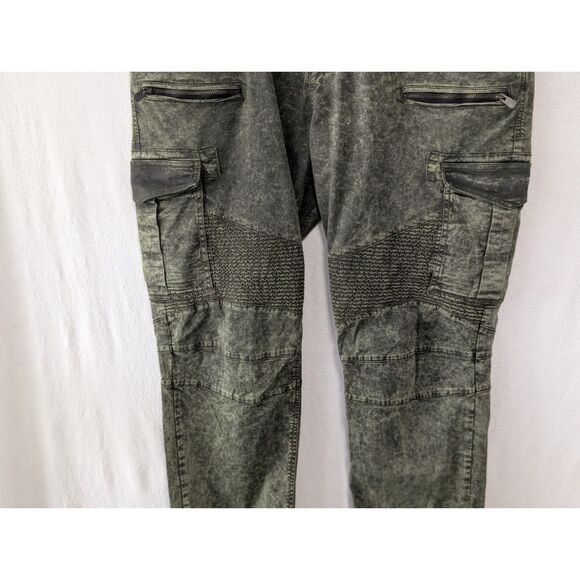 Jordan Craig Aaron Legacy Edition Green Embellished Jeans Men's Size 42x32 - Picture 3 of 15